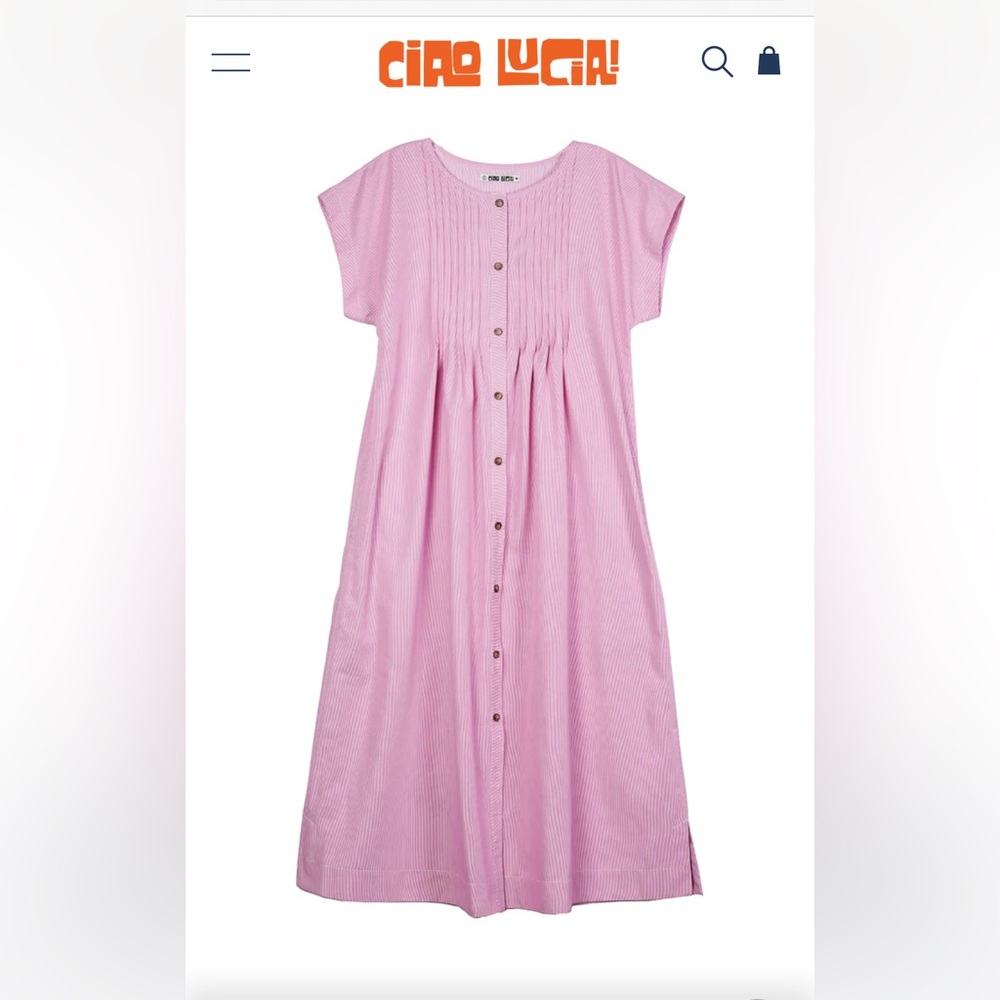NWT Ciao Lucia Camellia Dress, Size small